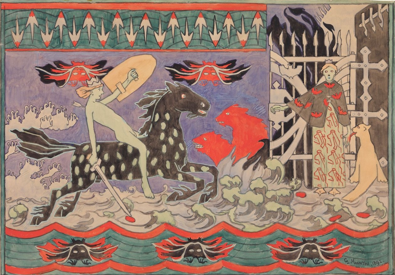 Helvedets hest af Gerhard Munthe