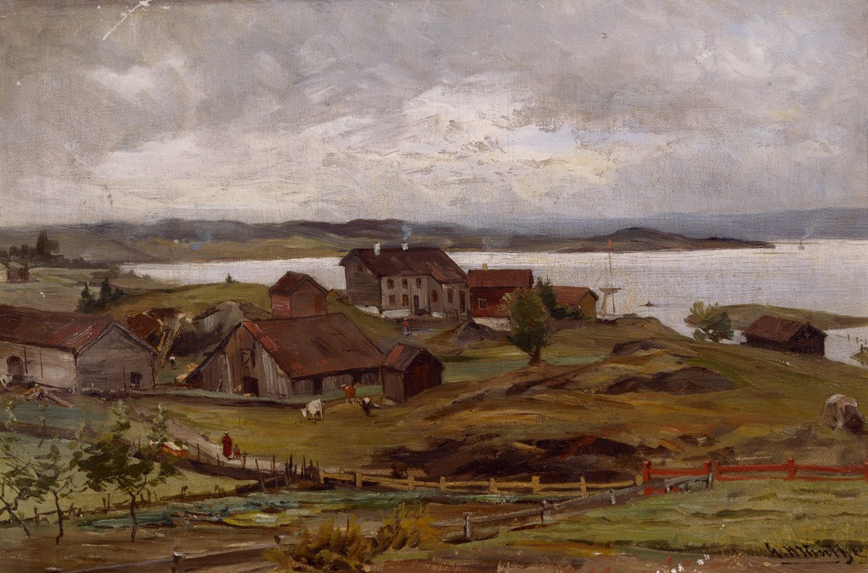 Strand billede af Gerhard Peter Frantz Vilhelm Munthe