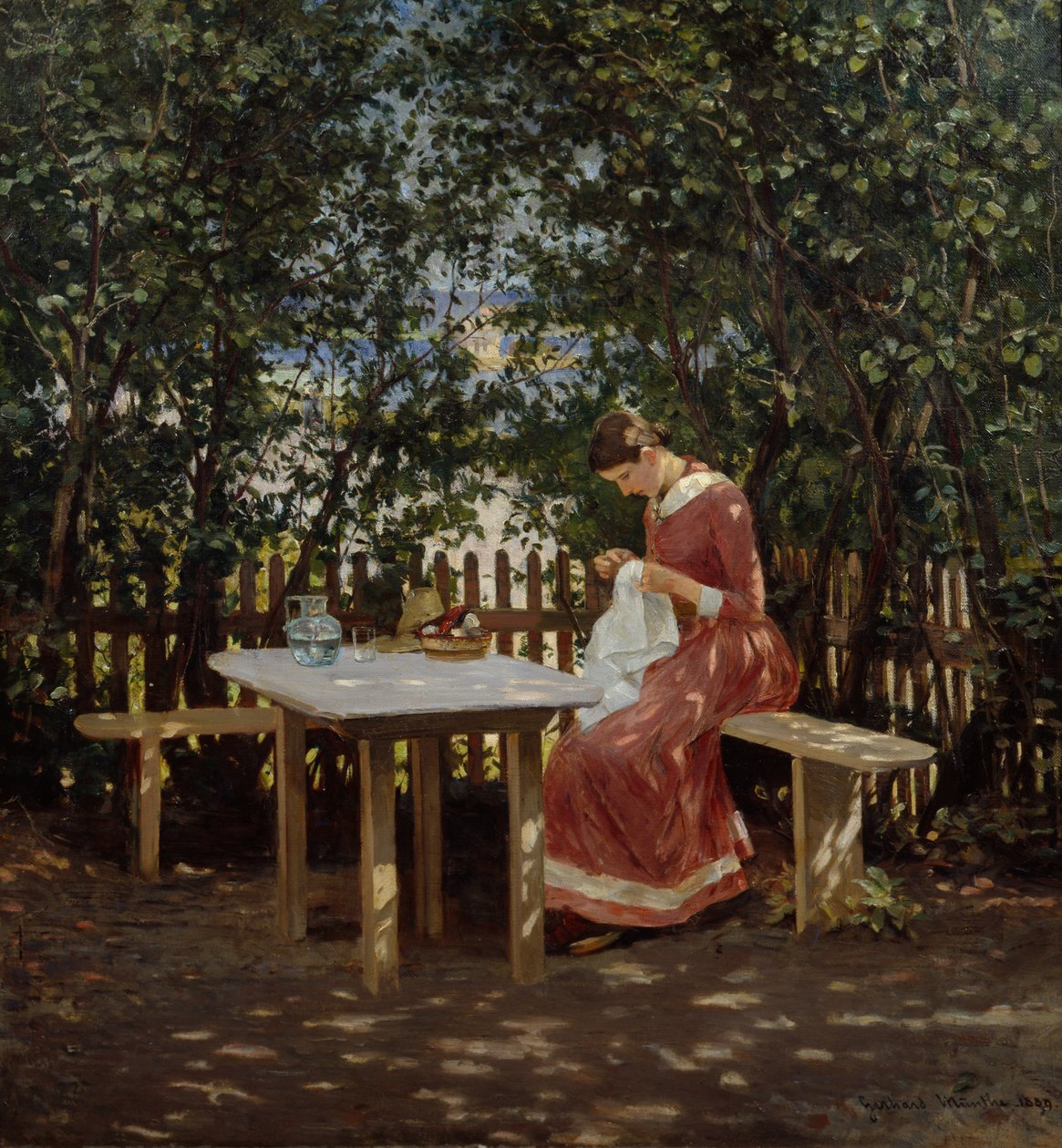 I sommerhuset af Gerhard Peter Frantz Vilhelm Munthe