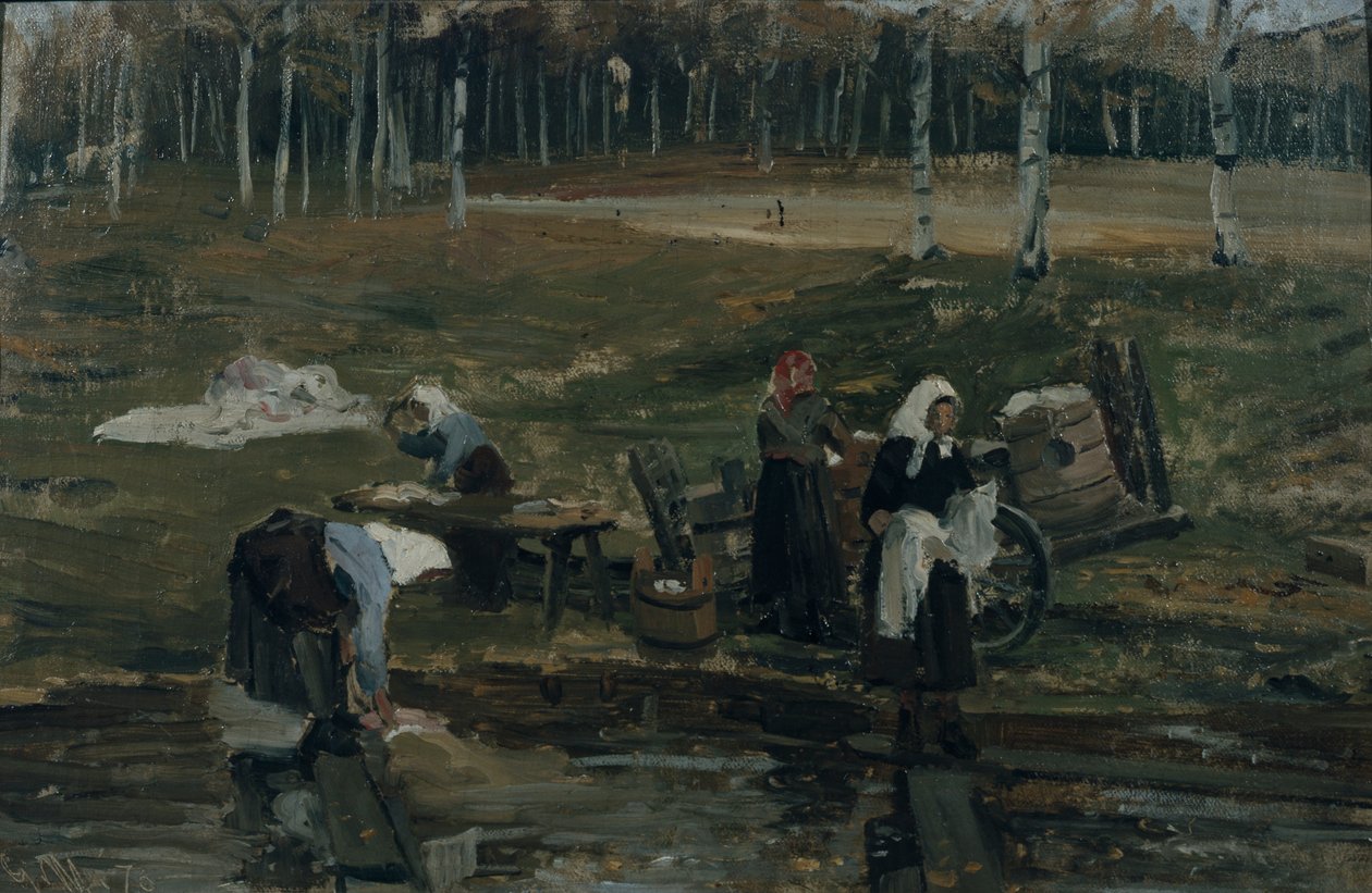 Vasketøj af Gerhard Peter Frantz Vilhelm Munthe