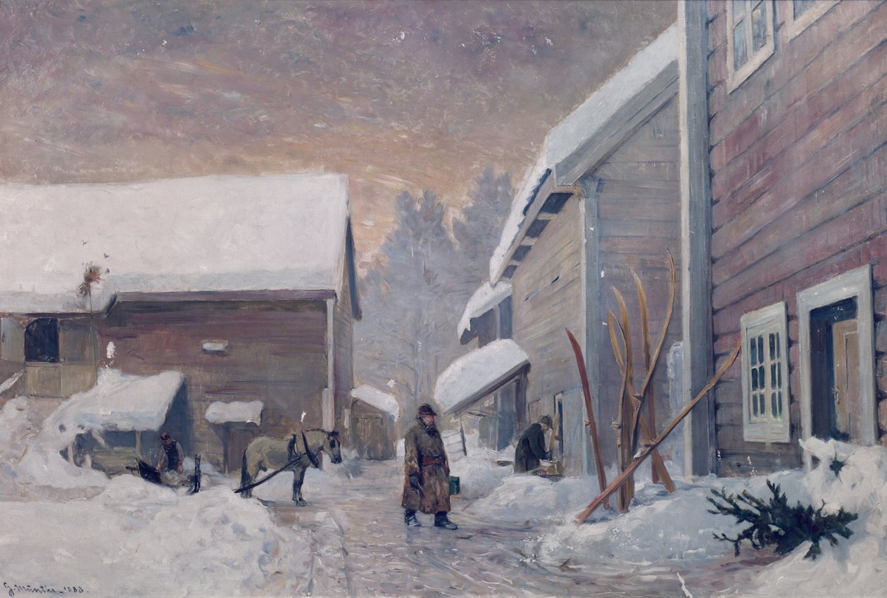 Lægen vender hjem af Gerhard Peter Frantz Vilhelm Munthe