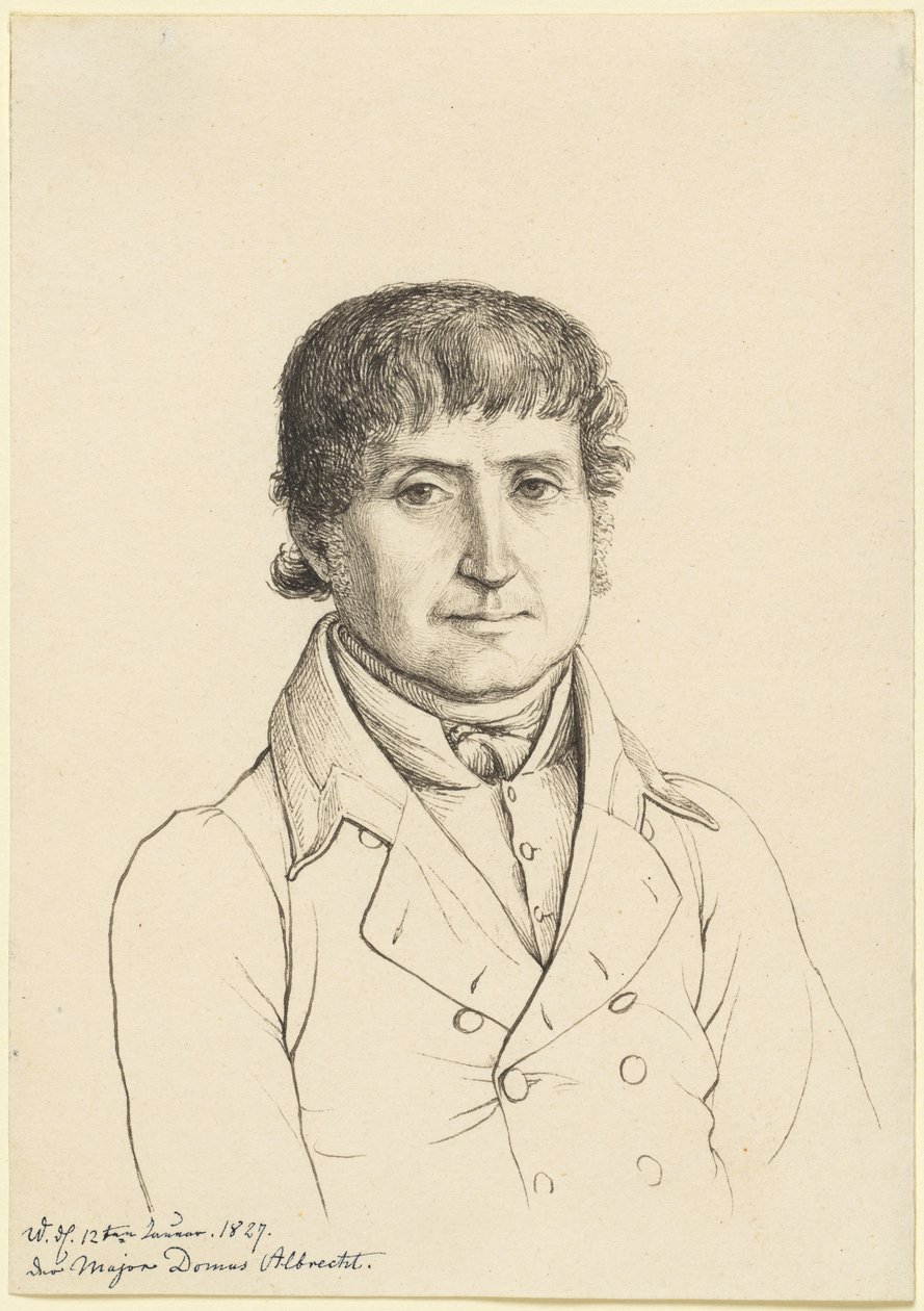 Majordomo Albrecht af Gerhard Wilhelm von Reutern