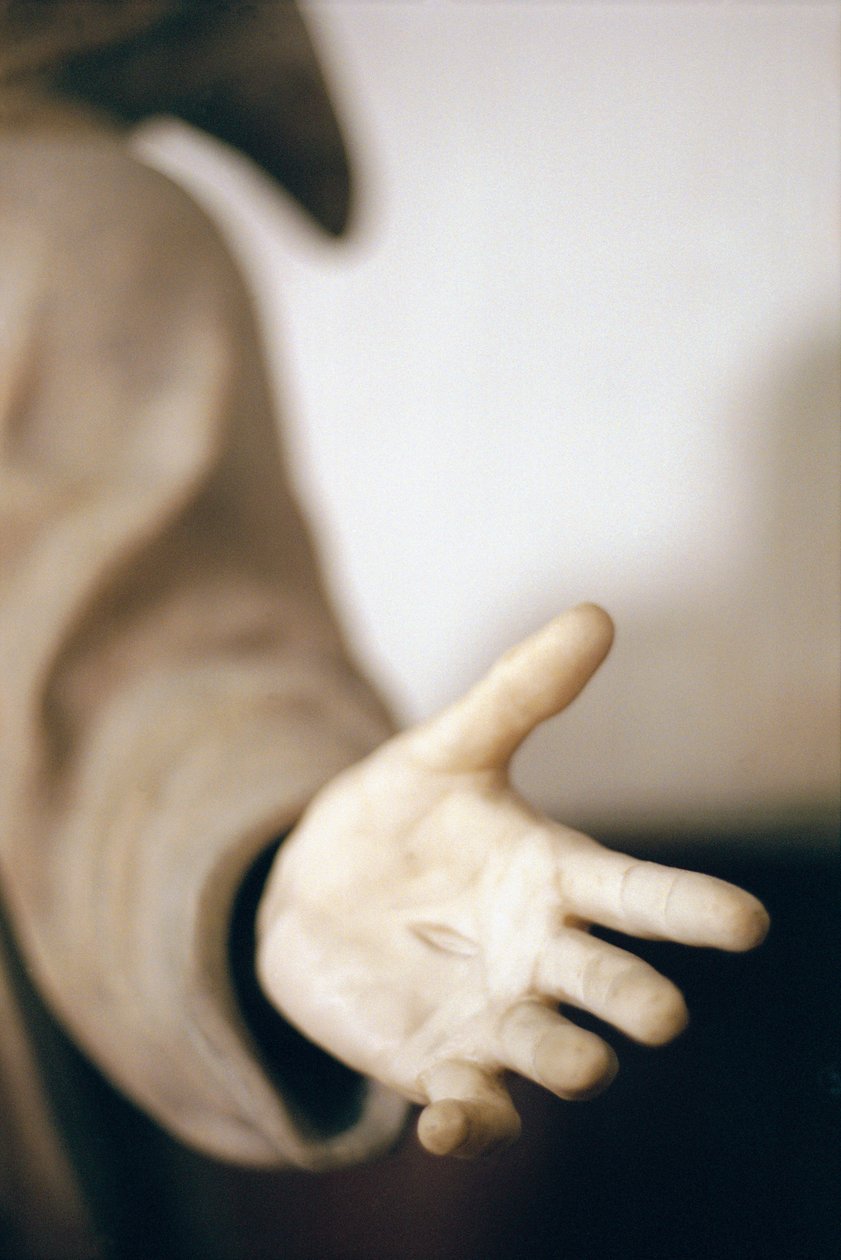 St. Frans modtager stigmata, ca. 1580 (marmor) (se også 248124, 248125 og 248126) af Germain Pilon