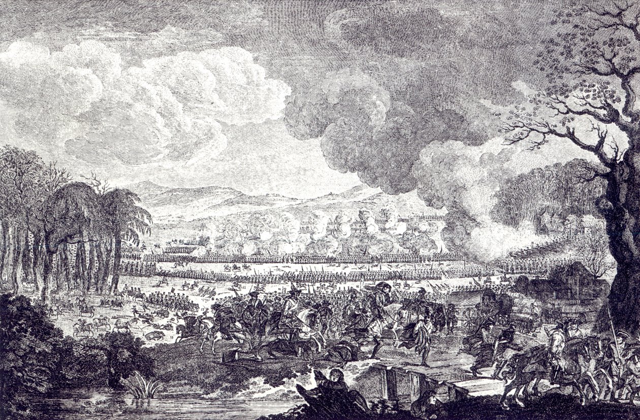 Slaget ved Rossbach, 5. november 1757 af German School