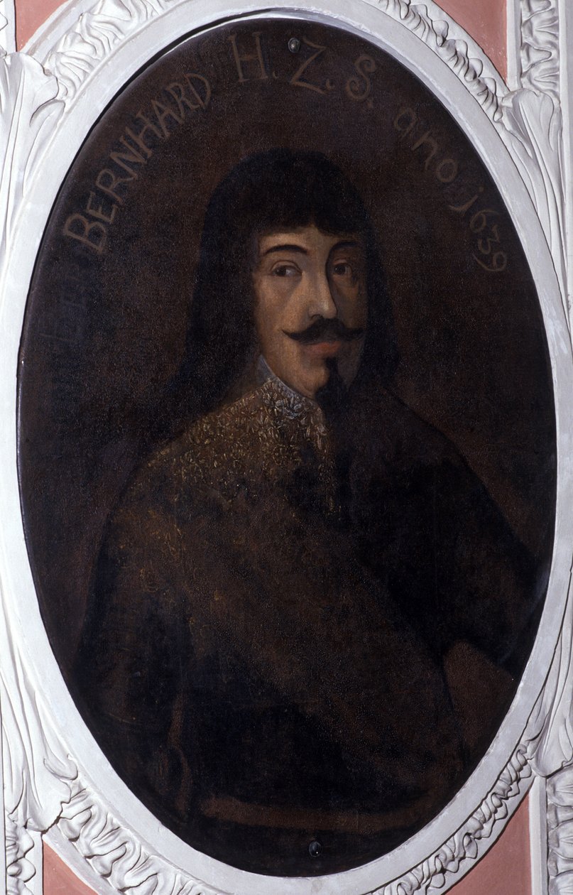 Bernhard von Weimar, hertug af Sachsen af German School