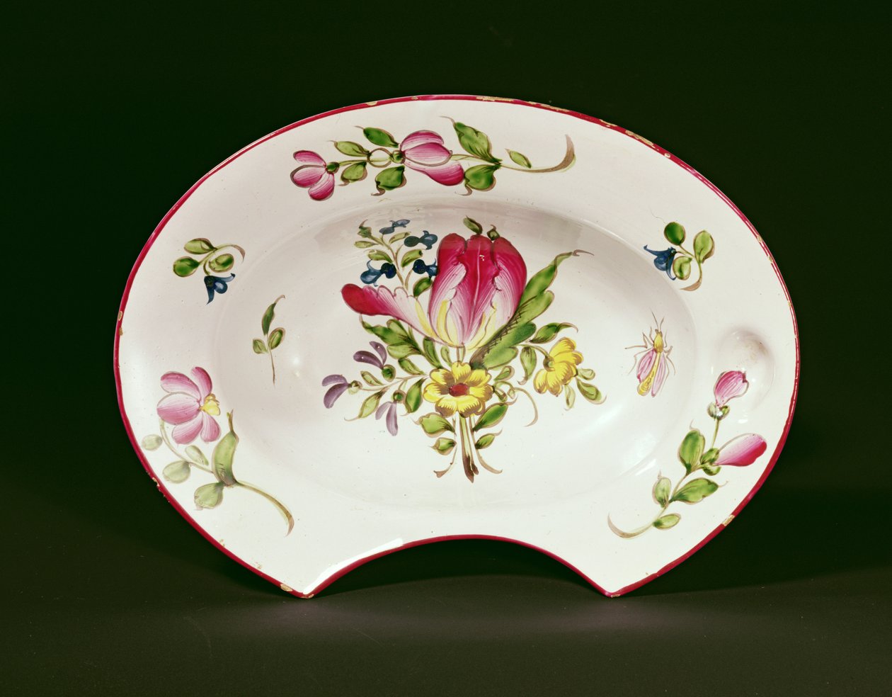 Blødningsskål, Strasbourg, ca. 1760 (porcelæn) af German School