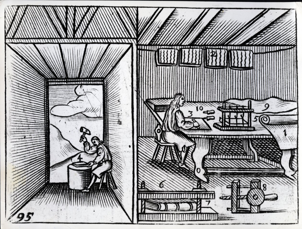 Bogbind, illustration fra 