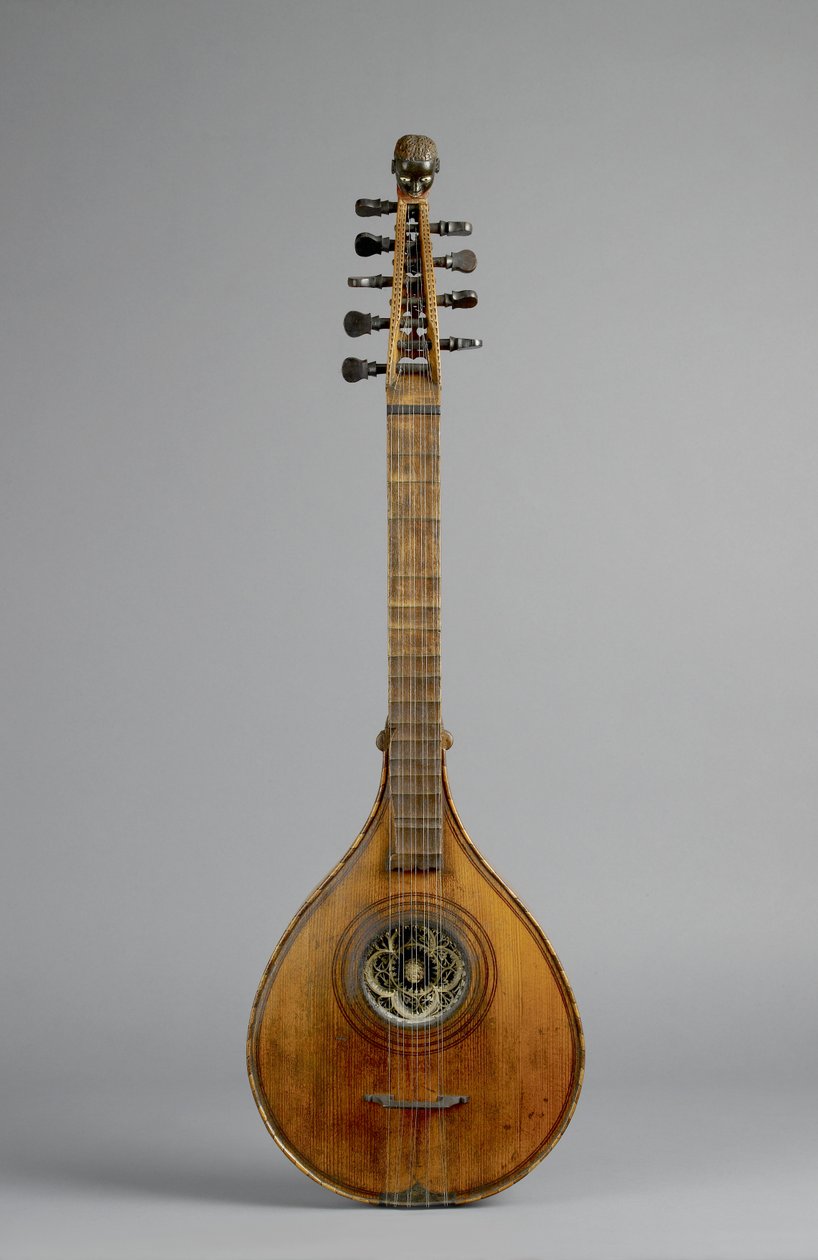 Cittern (fyr, ahorn, ahorn, sykomor) af German School