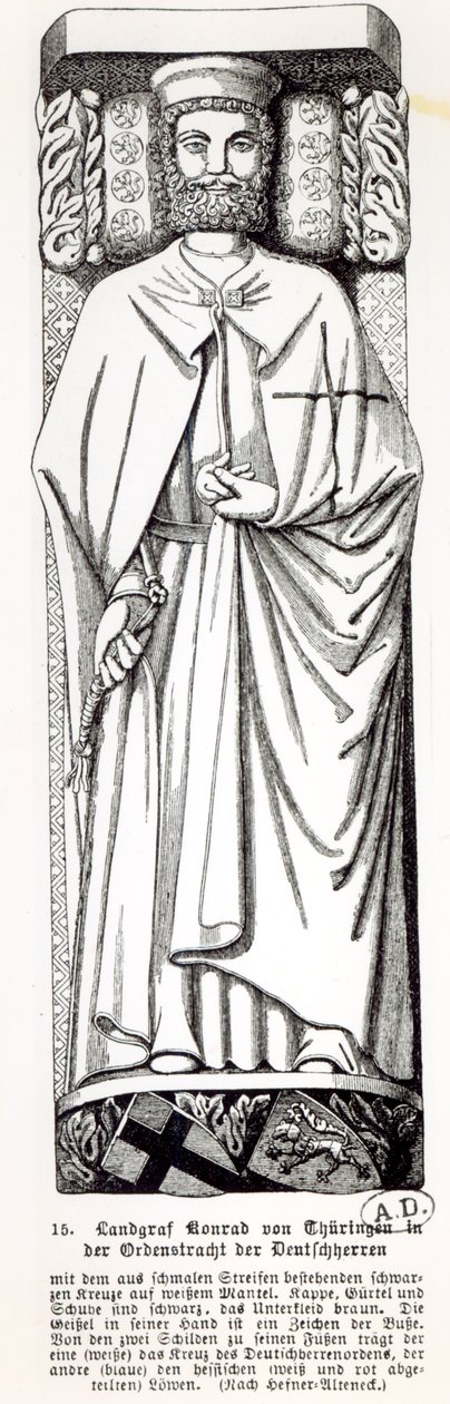 Conrad af Thüringen, Stormester af Teutoniske Ridderordenen 1239-40 af German School