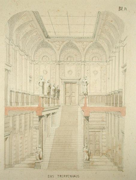 Design til et galleri i Kunsthallen (se 183252-183262) af German School
