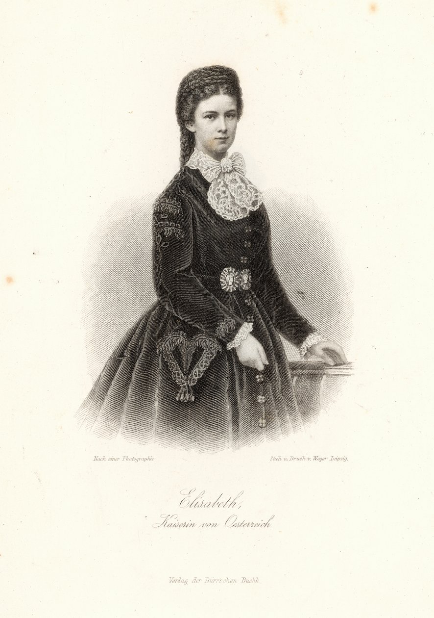 Kejserinde Elisabeth af Østrig (1837-98) i 