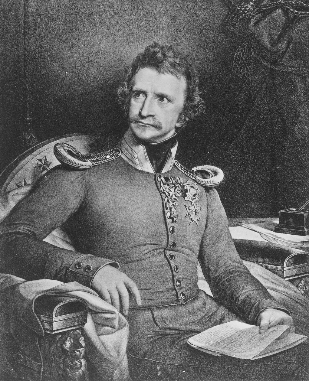 Ludwig I af Bayern af German School