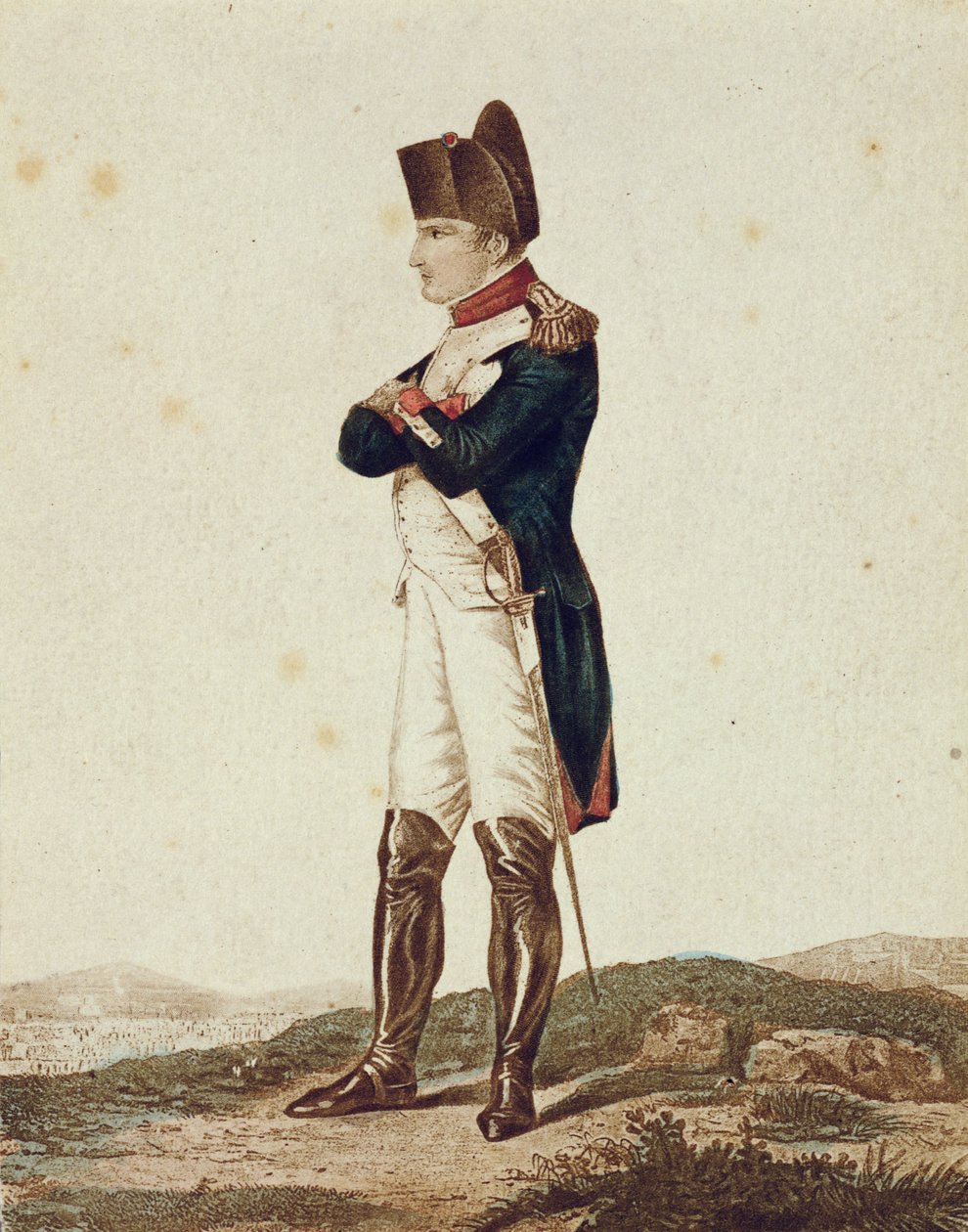 Napoleon Bonaparte som førstekonsul af German School