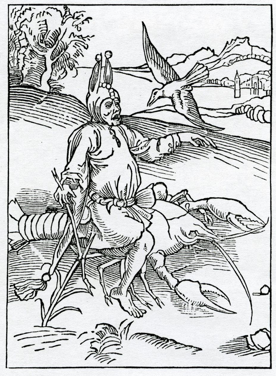 Af predestynacion, illustration fra Alexander Barclays engelske oversættelse af 