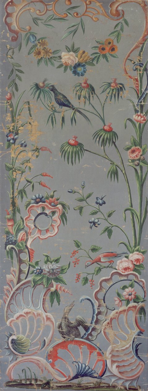 Voksedugstapet, ca. 1760-70 af German School