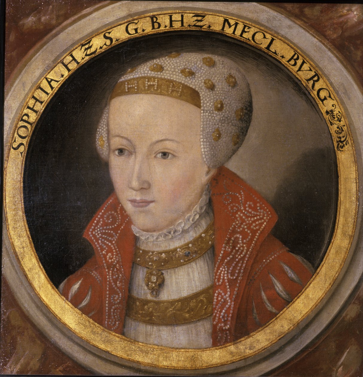 Sophie af Sachsen, 1533-38 af German School