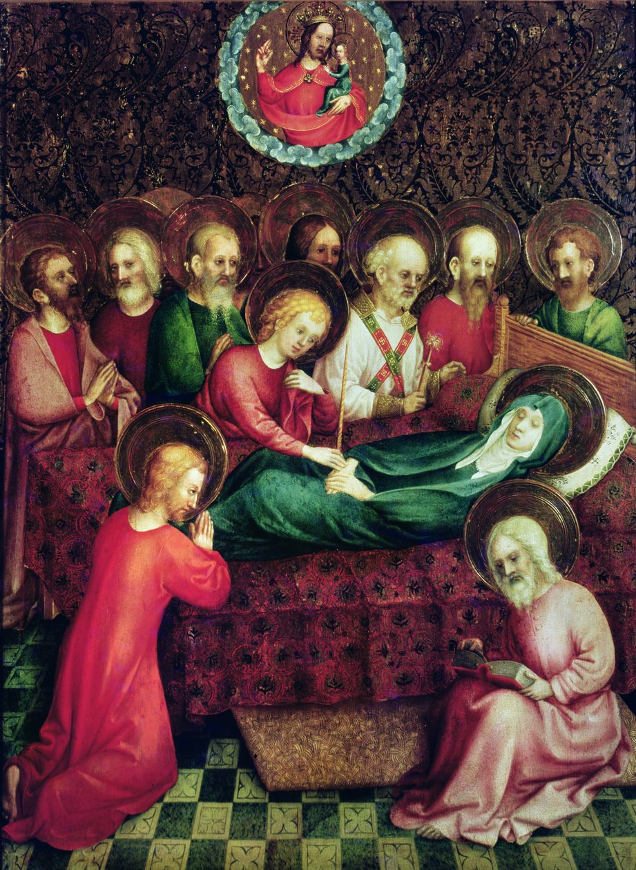 Jomfruens død, 1450 af German School