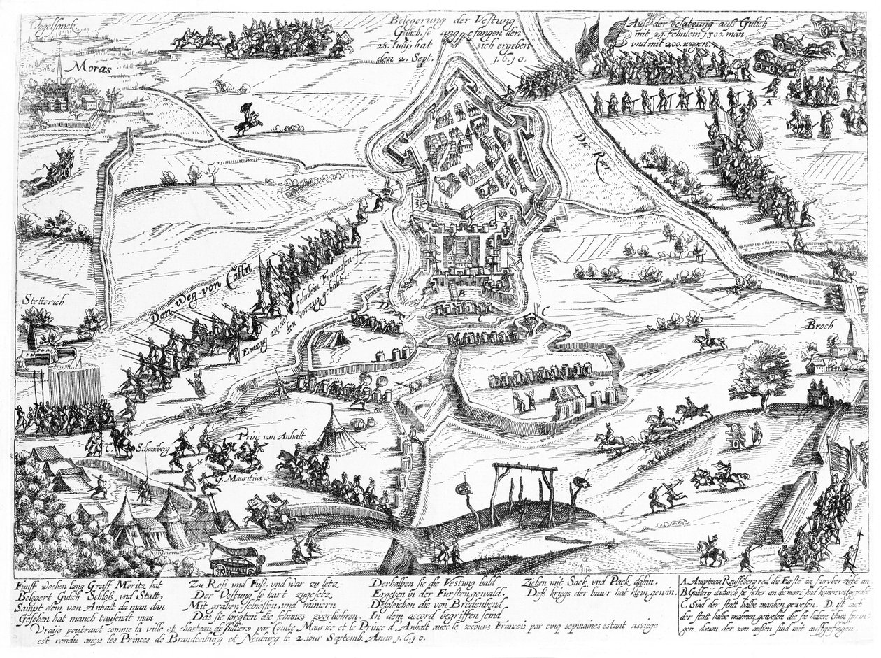 Juelich Arvefølgekrigen, 1610 af German School