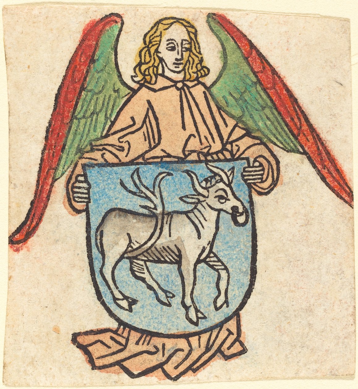 Bogplade af Hilprand Brandenburg af Bibrach af German 15th Century