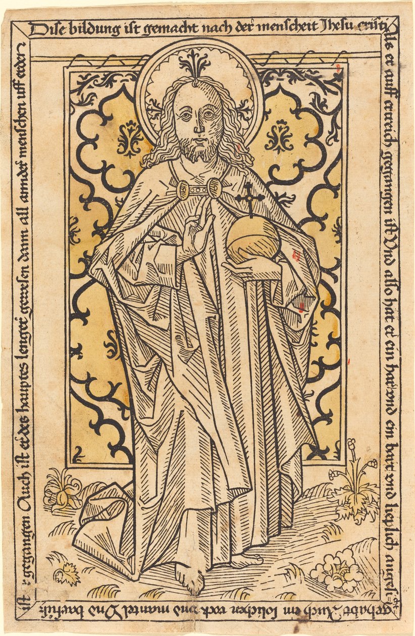 Før Kristus os Salvatore af German 15th Century