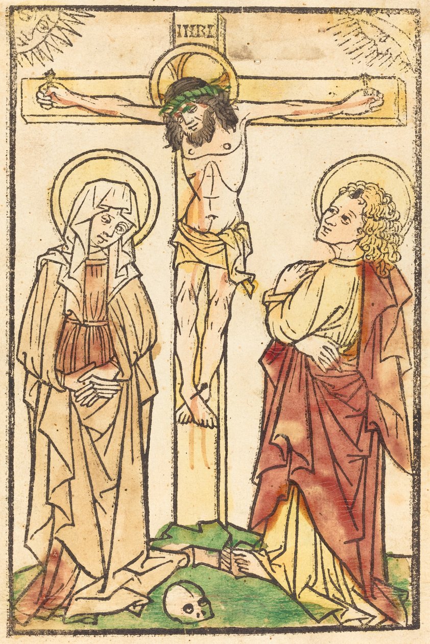 Kristus på korset af German 15th Century