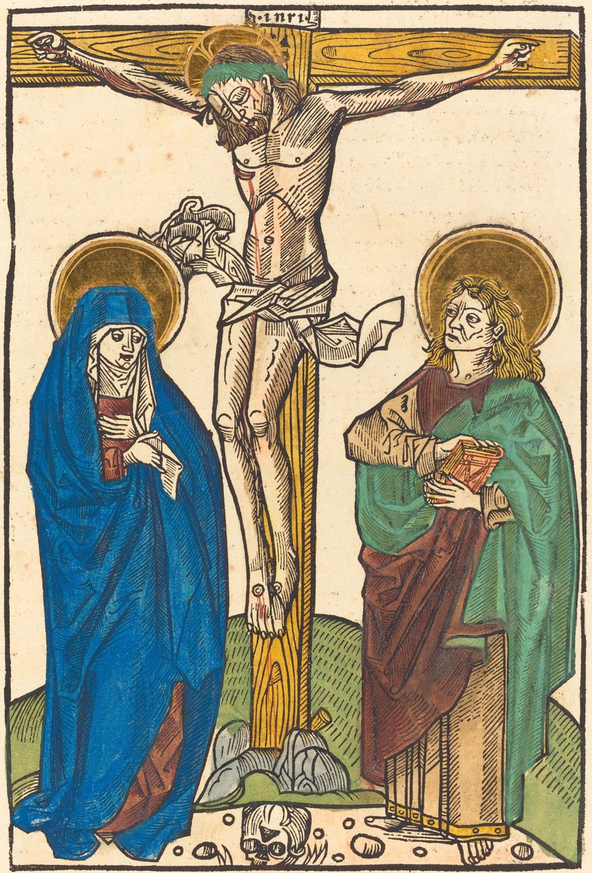 Kristus på korset af German 15th Century
