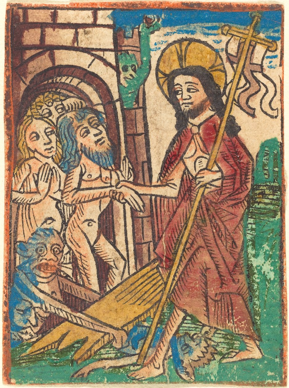 Nedstigning i Limbo af German 15th Century