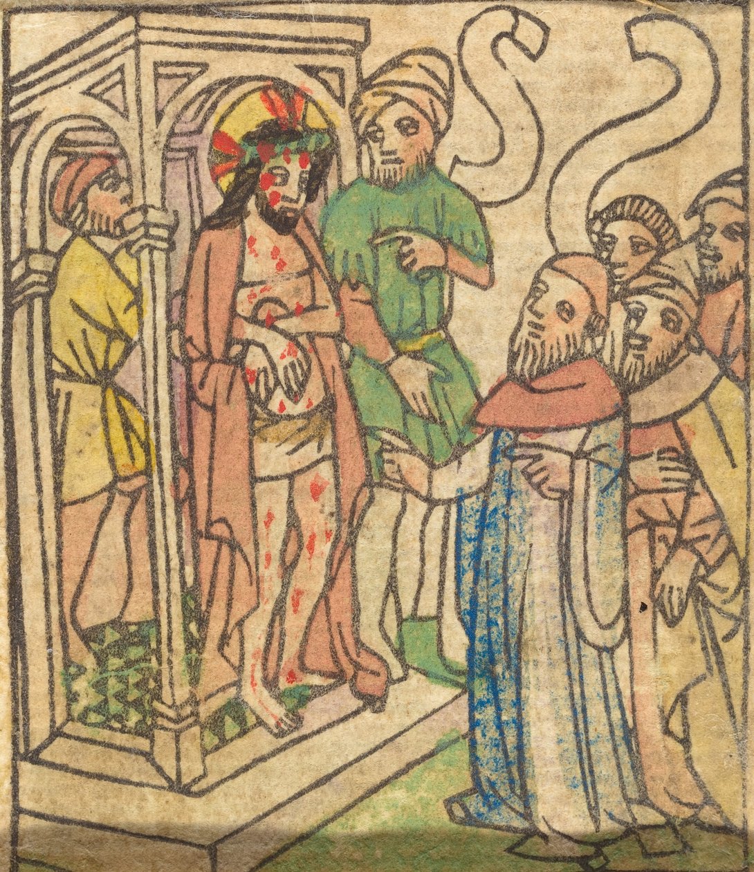Ecce Homo [verso] af German 15th Century