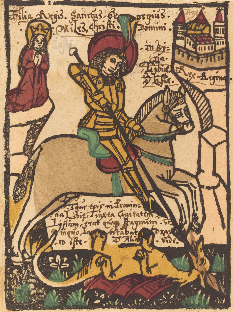 Sankt Georg af German 15th Century