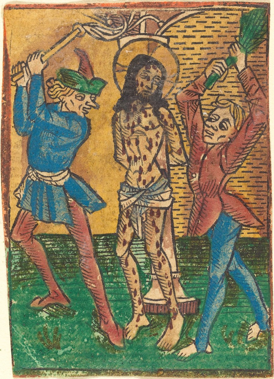 Kristi plage af German 15th Century