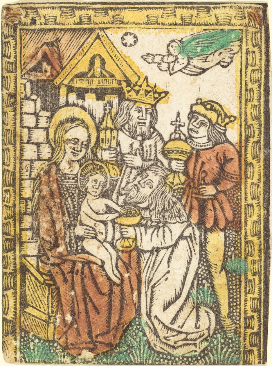 Magiernes tilbedelse af German 15th Century