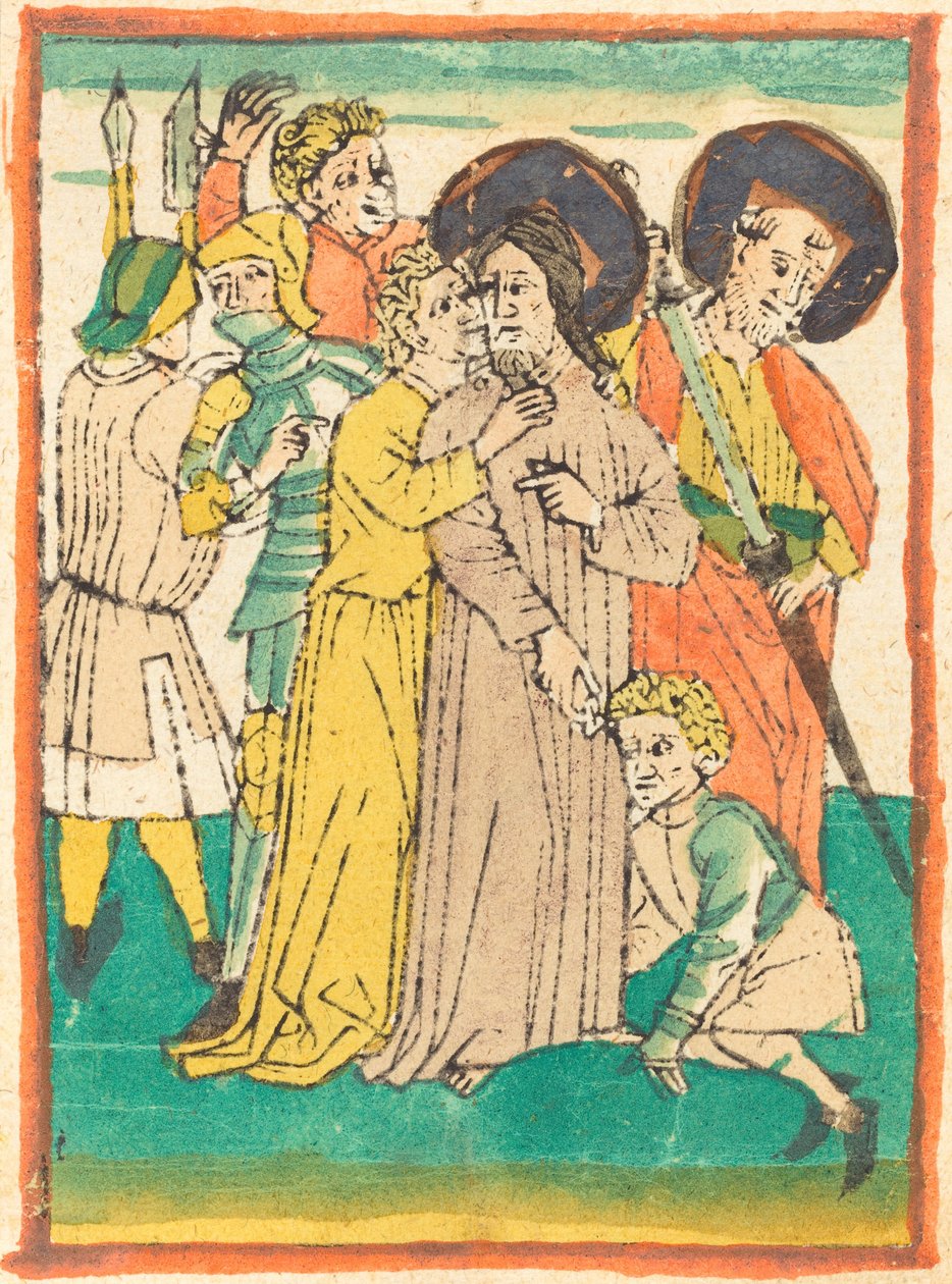 Kristi forræderi af German 15th Century