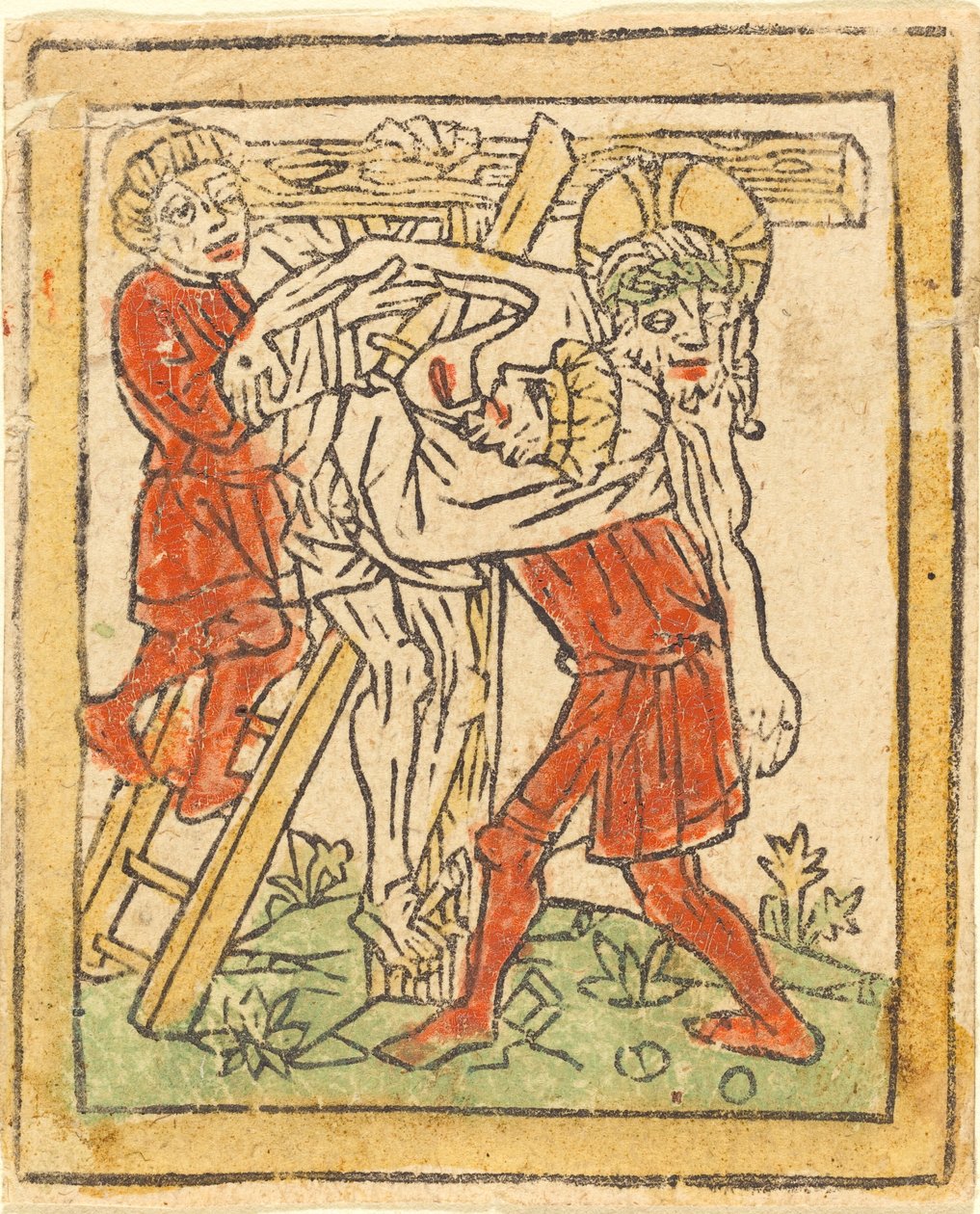 Deponeringen af German 15th Century