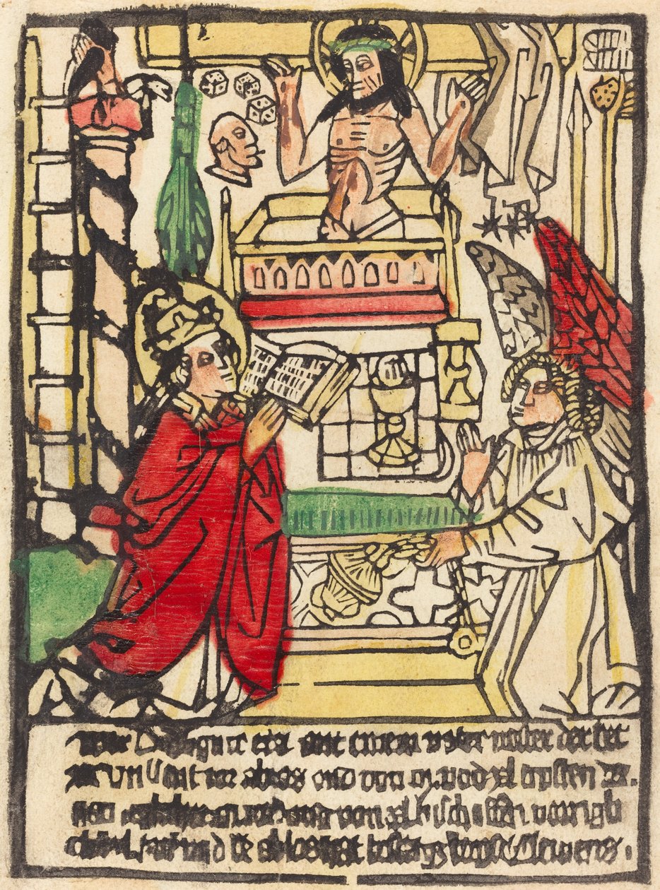 Sankt Gregors messe af German 15th Century