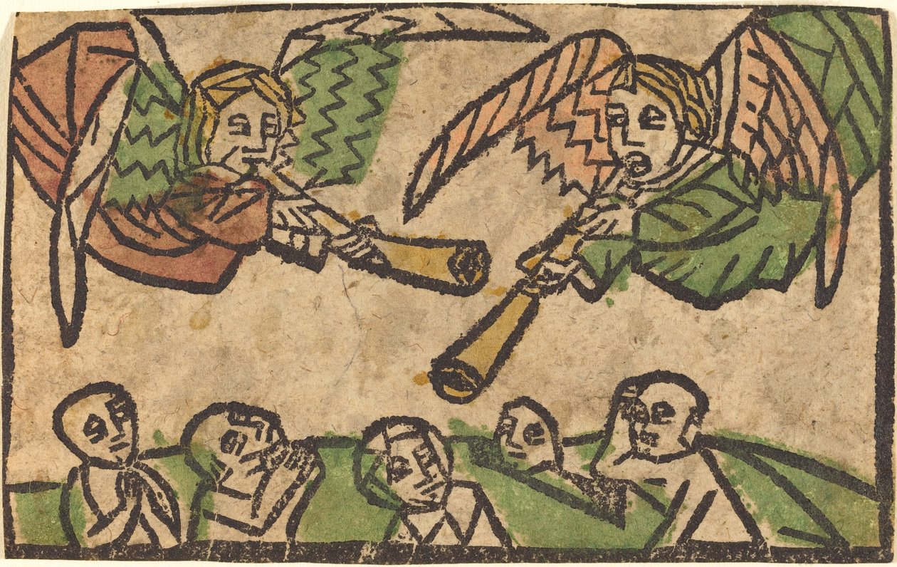 De dødes opstandelse af German 15th Century