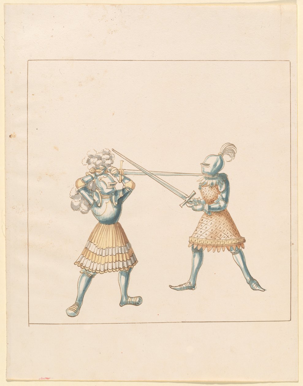 Freydal, The Book of Jousts and Tournament of Emperor Maximilian I: Combats on Foot (Jousts) (Bind III): Plade 162 af German 16th Century
