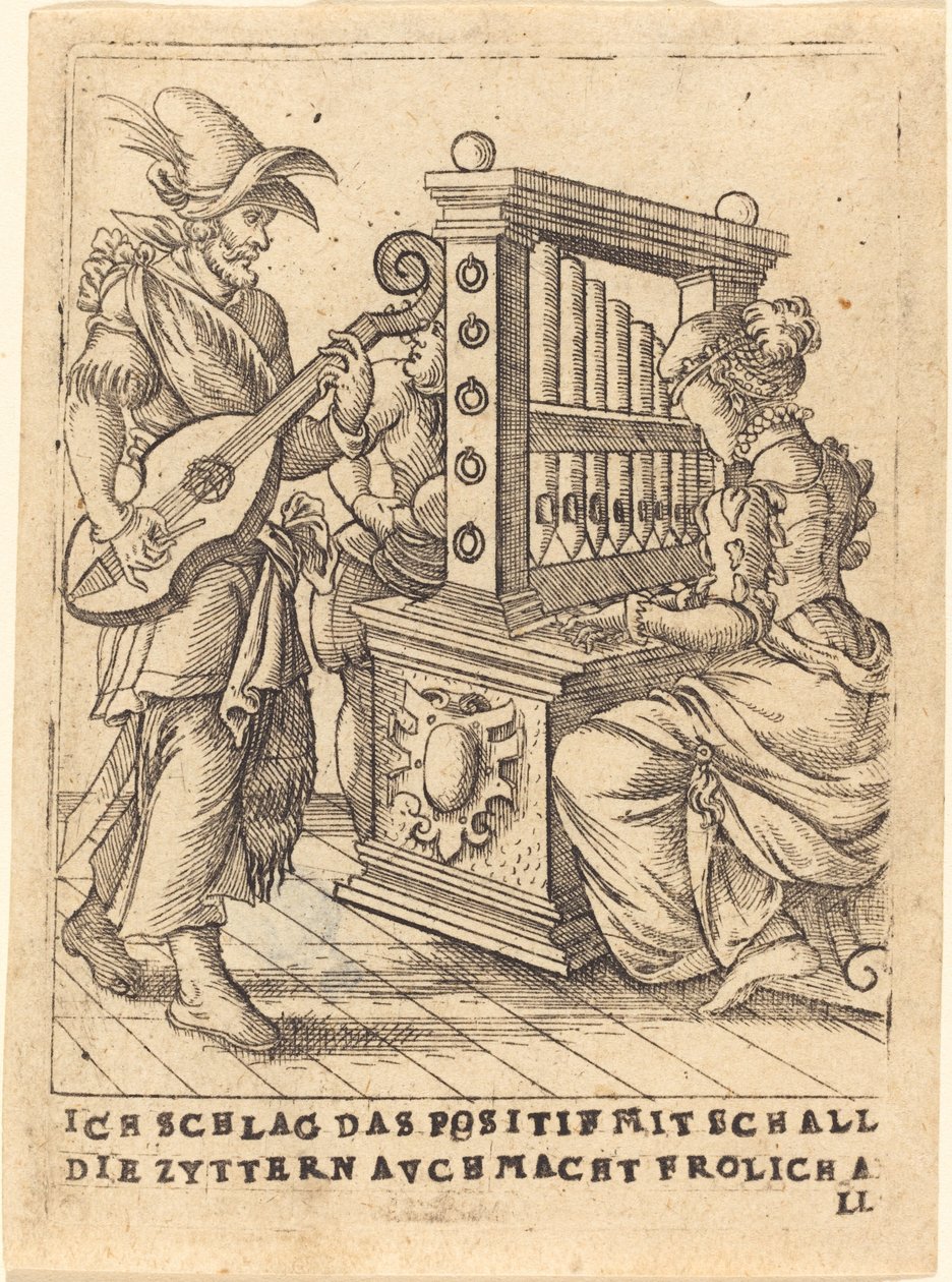 Jeg ramte det positive med lyd, Zytternavchmacht lystigt alle sammen af German 16th Century