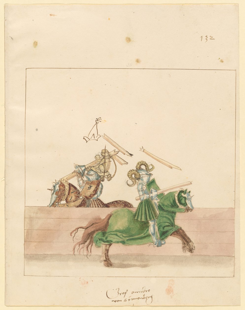 Italiensk Fredsdyst af German 16th Century