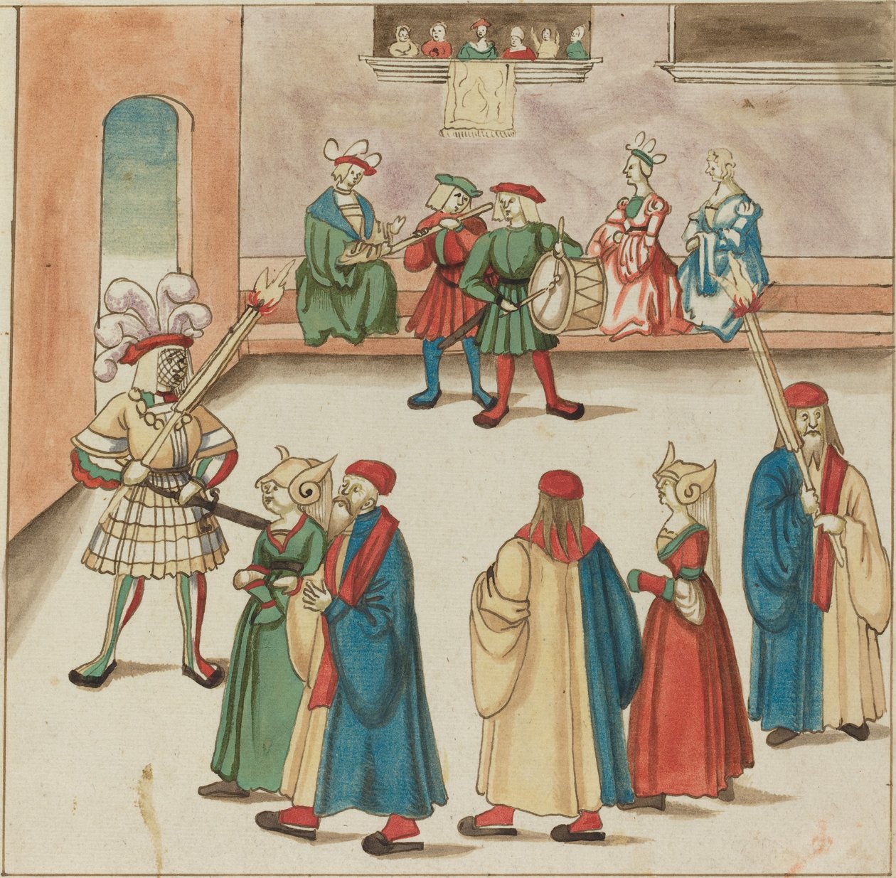 Maskerade af German 16th Century