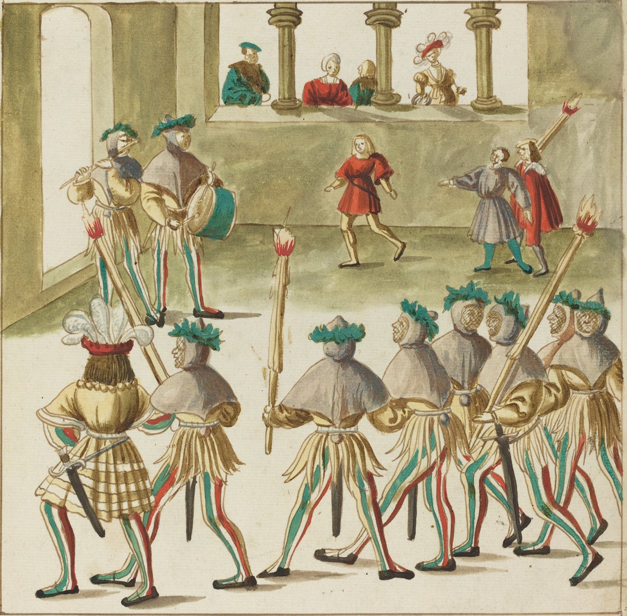 Maskerade af German 16th Century