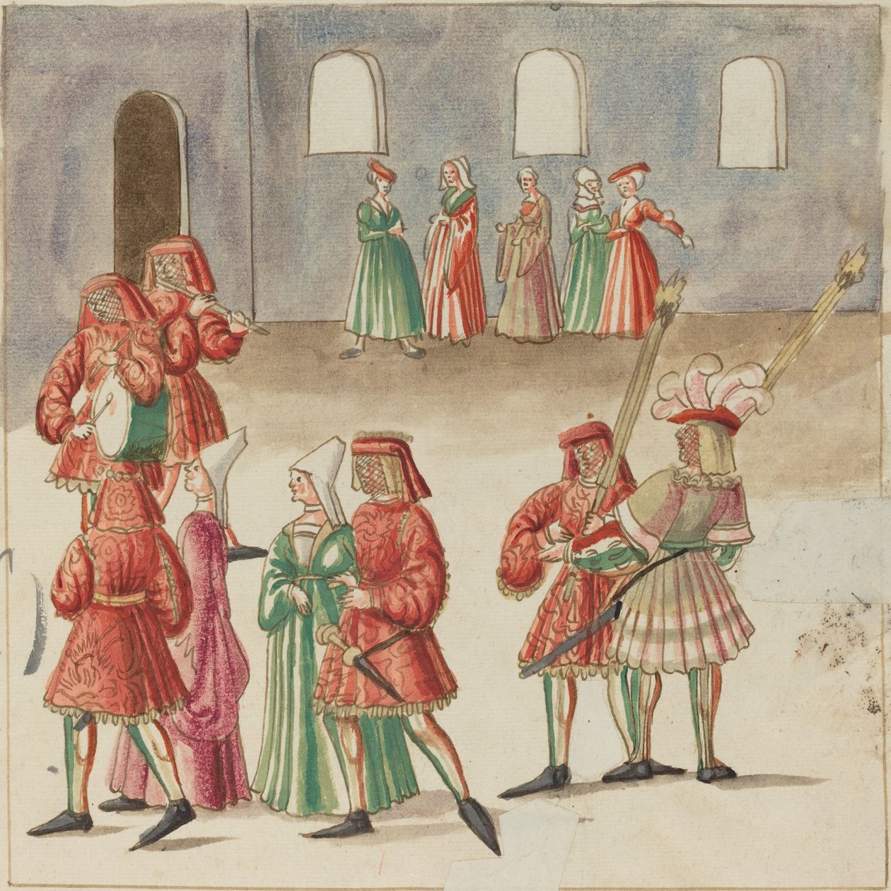 Maskerade af German 16th Century