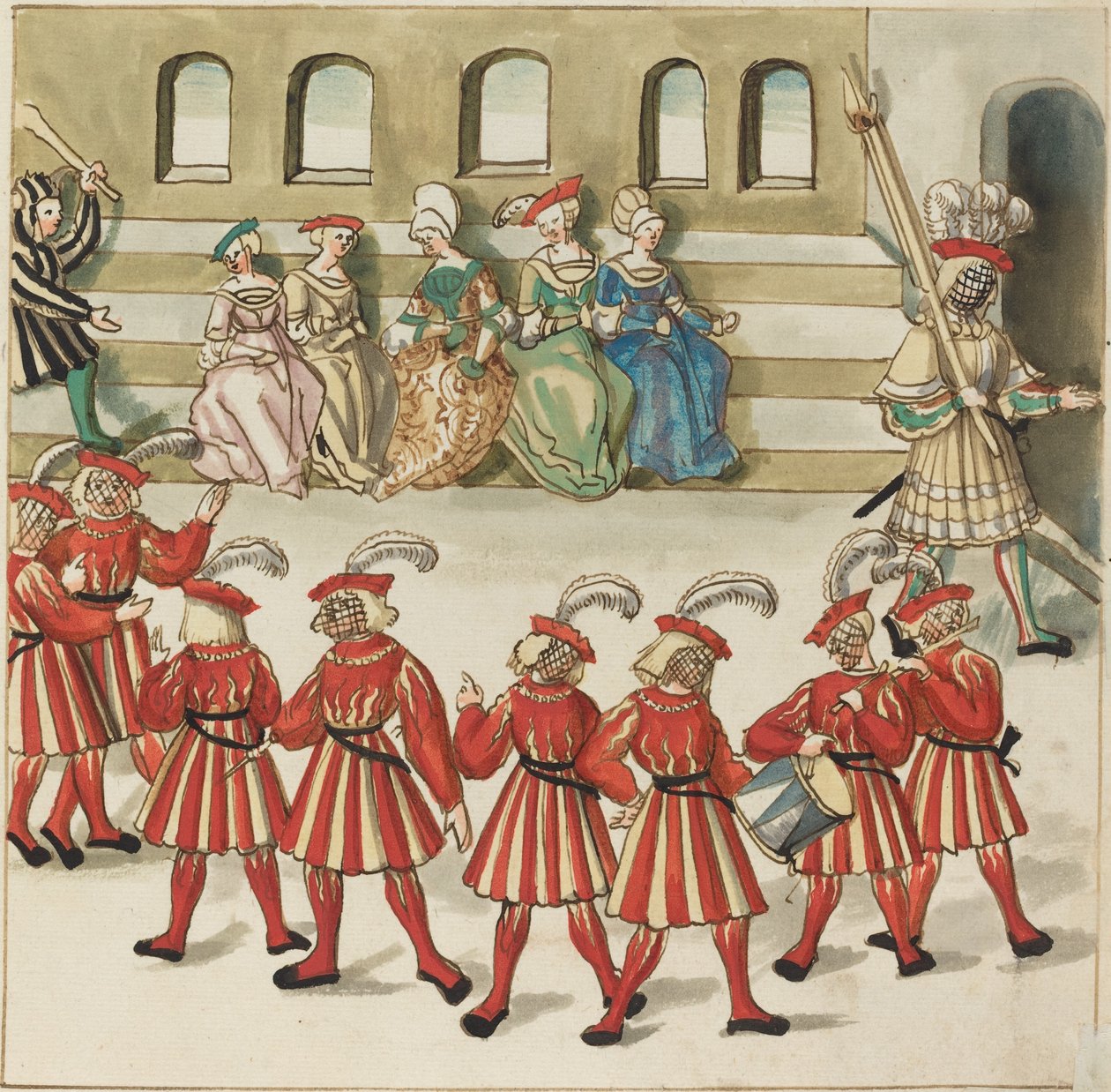 Maskerade af German 16th Century