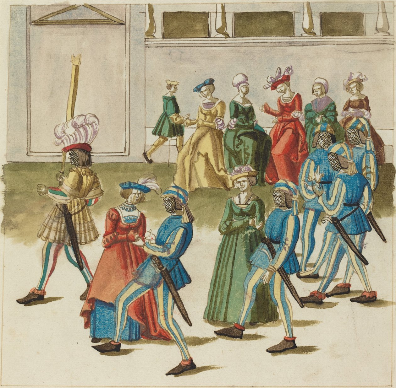 Maskerade af German 16th Century