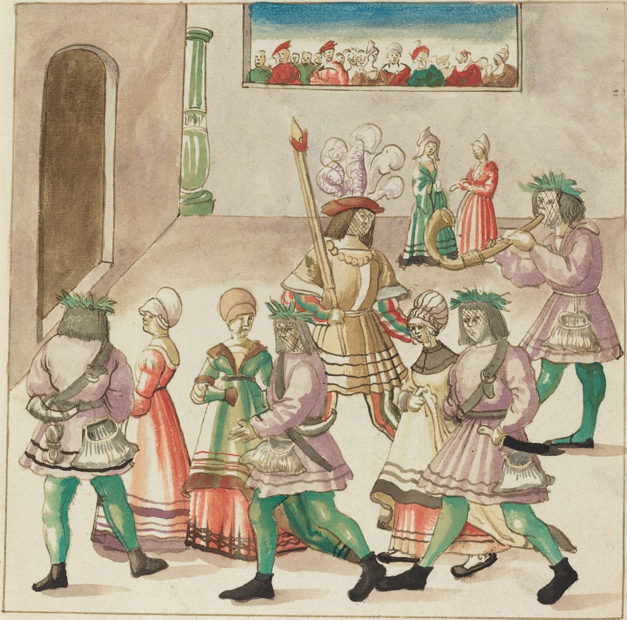 Maskerade af German 16th Century