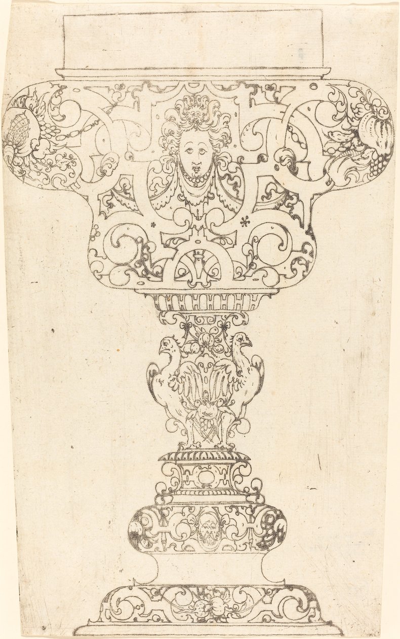 Ornament - Stor bæger af German 16th Century