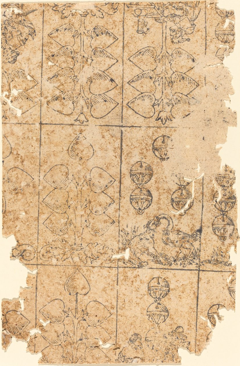 Spillekort af German 16th Century