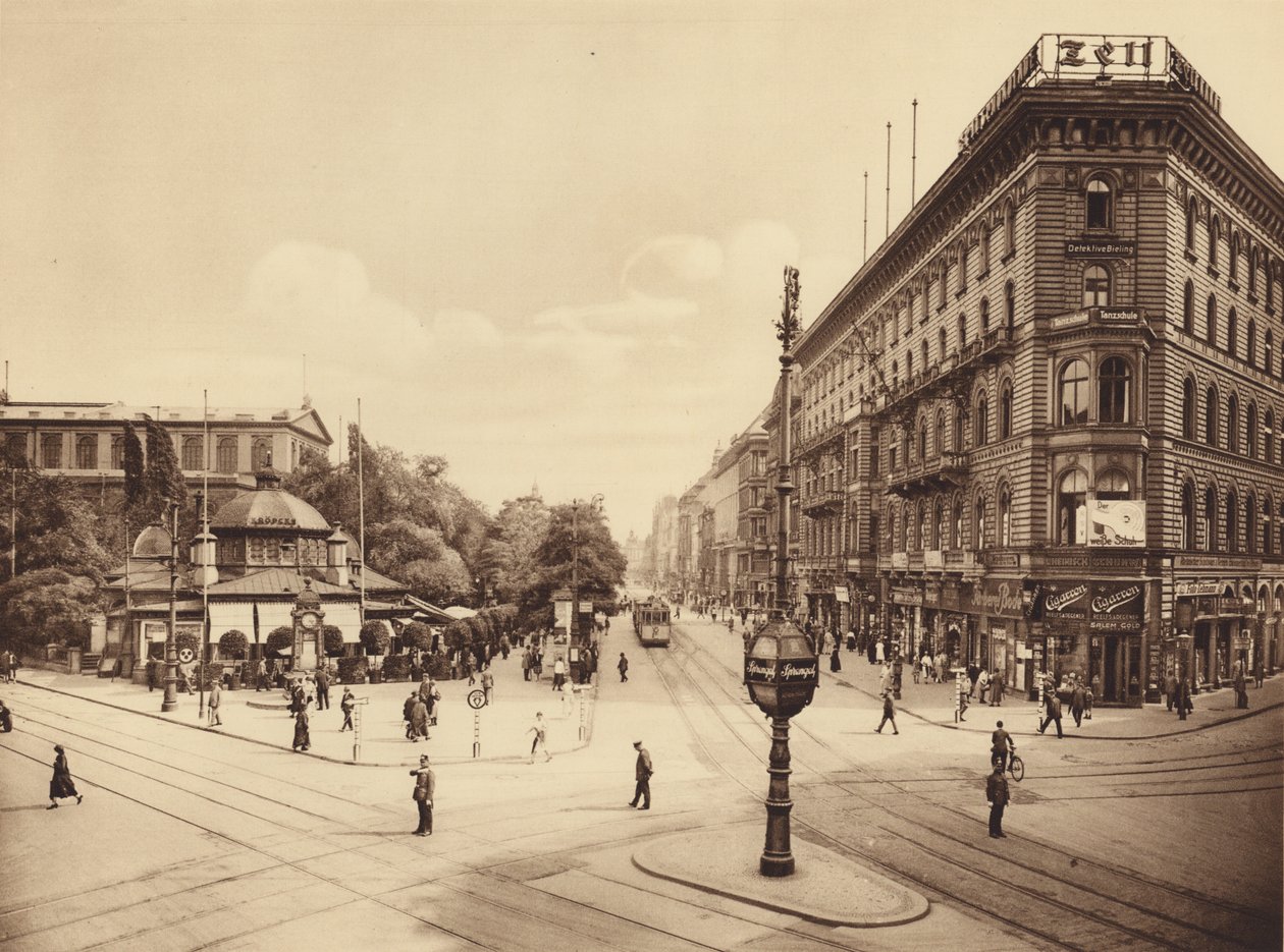 Georgstrasse, Hannover (s/h-foto) af German Photographer