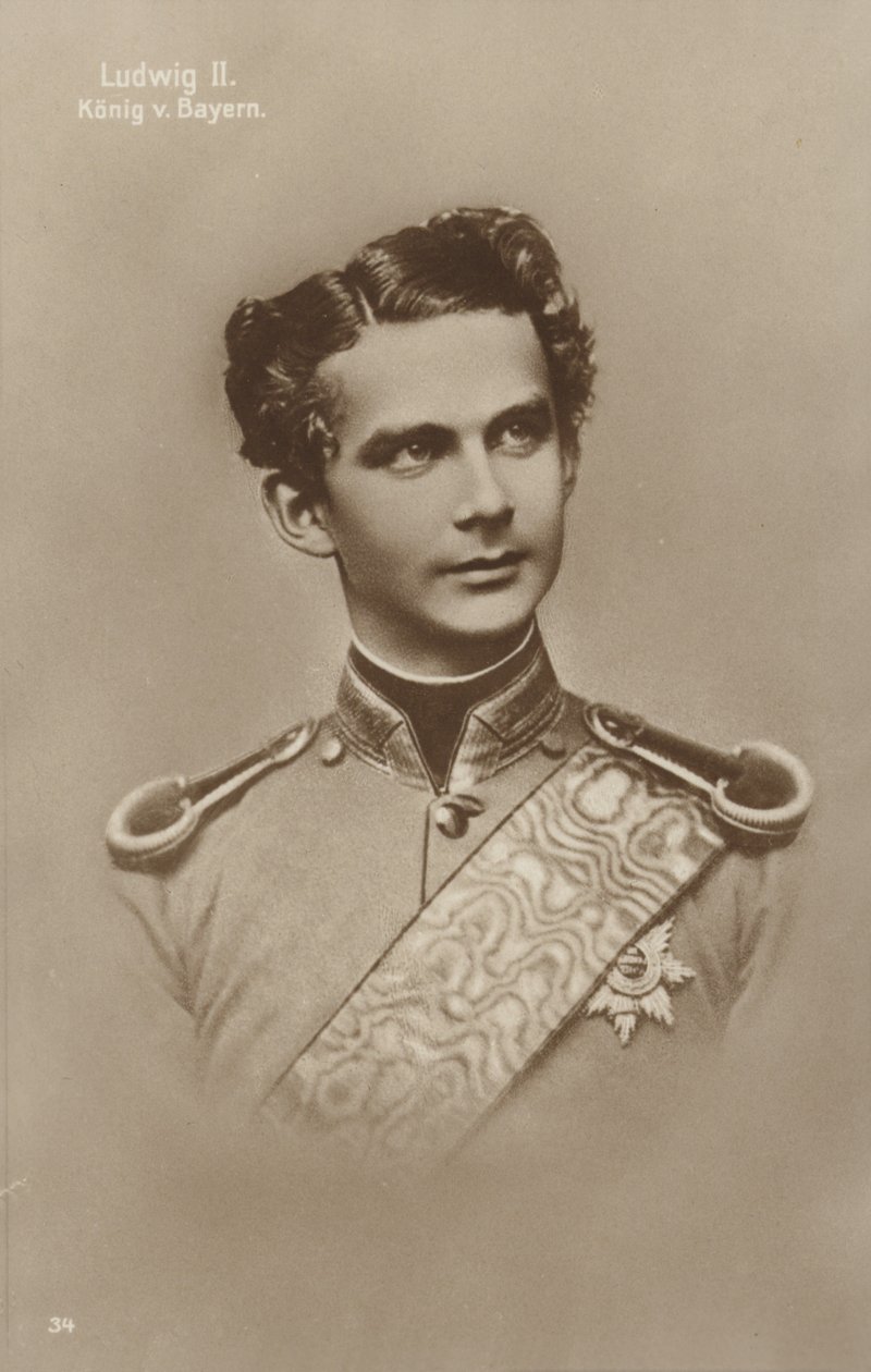 Ludwig II (s/h-foto) af German Photographer