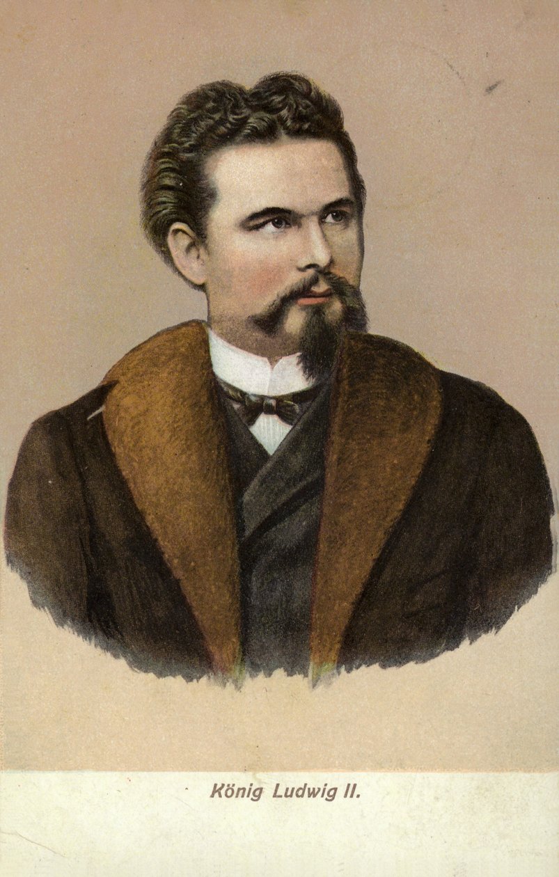 Ludwig II (foto i farver) af German Photographer