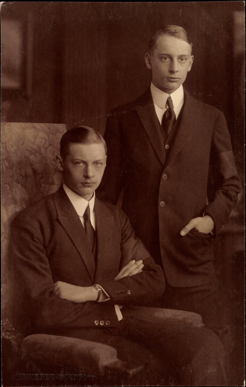 Foto Adel Hohenzollern, prins af Preussen, Joachim af German Photographer
